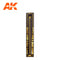 AK Interactive BRASS PIPES 0.6mm, 5 units