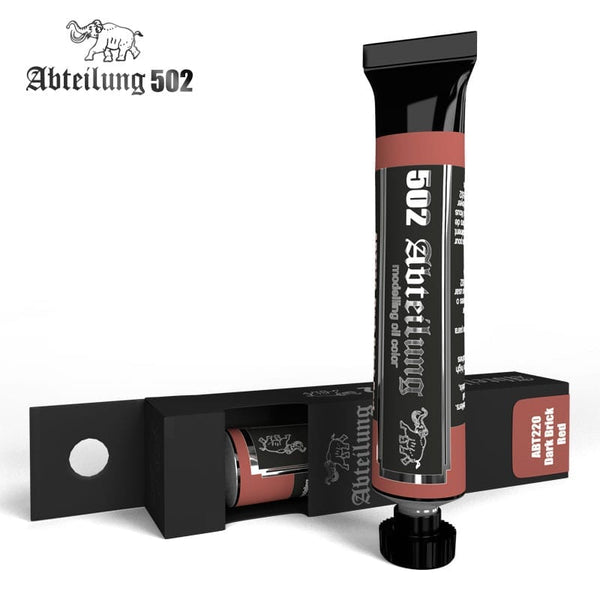 Abteilung 502 High Quality Oil paint - Dark Brick Red