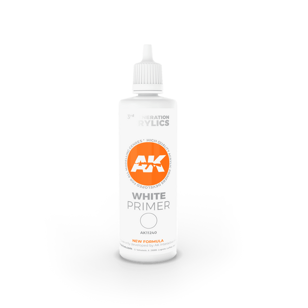 AK Interactive 3G White Primer 100ml