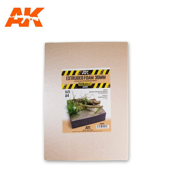 AK Interactive Extruded Foam 40 mm A4 Size