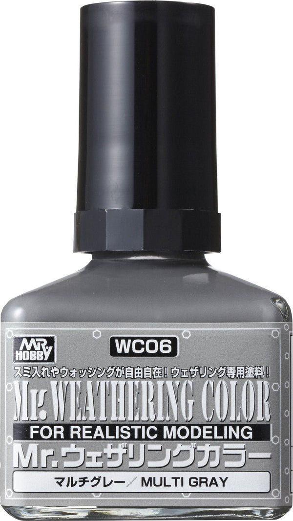 Mr Hobby Mr. Weathering Color - Multi Gray - 40ml