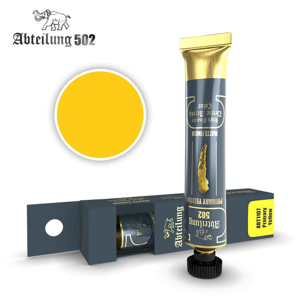 Abteilung 502 High Quality Dense Acrylics -  Primary Yellow