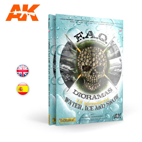 AK Interactive Dioramas F.A.Q. 1.2 Extension - Water, Ice & Snow