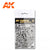 AK Interactive Flexible Airbrush Stencil for Weathering, Camouflage and Organics 1/20, 1/24, 1/35