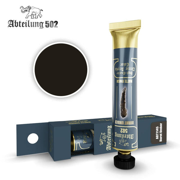 Abteilung 502 High Quality Dense Acrylics -  Burnt Umber