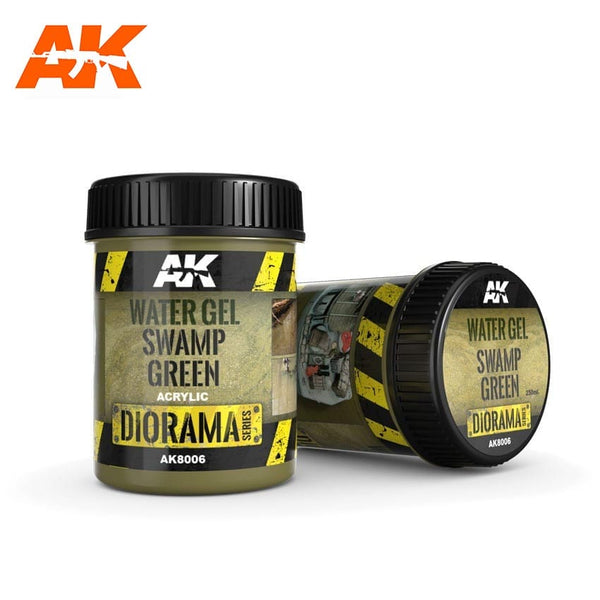 AK Interactive Water Gel Swamp Green Effects - 250ml