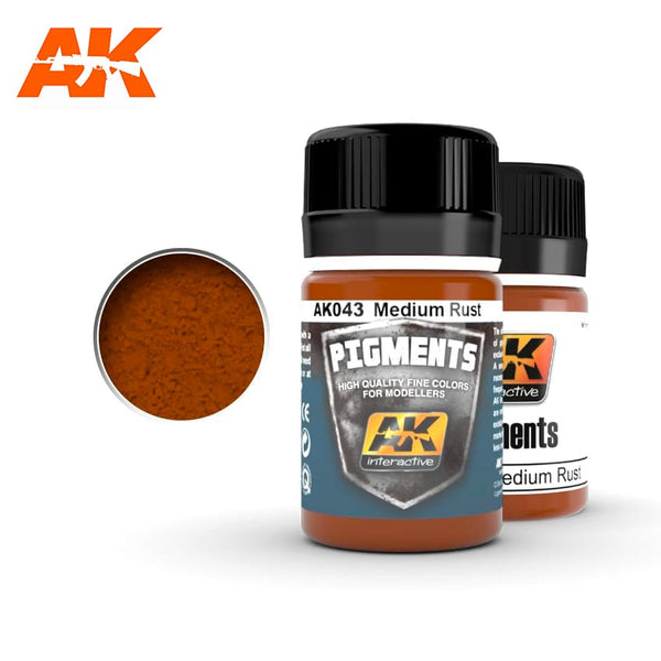 AK Interactive Medium Rust Pigments