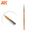 AK Interactive Synthetic Round Brush - Size 1