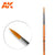AK Interactive Synthetic Round Brush - Size 8