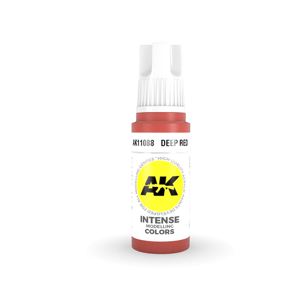 AK Interactive 3rd Gen Acrylics 17ml - Deep Red