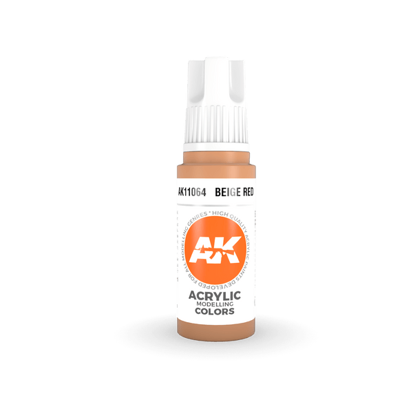 AK Interactive 3rd Gen Acrylics 17ml - Beige Red