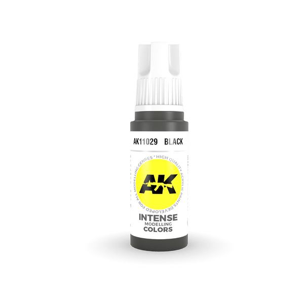 AK Interactive 3rd Gen Acrylics 17ml - Intense Black