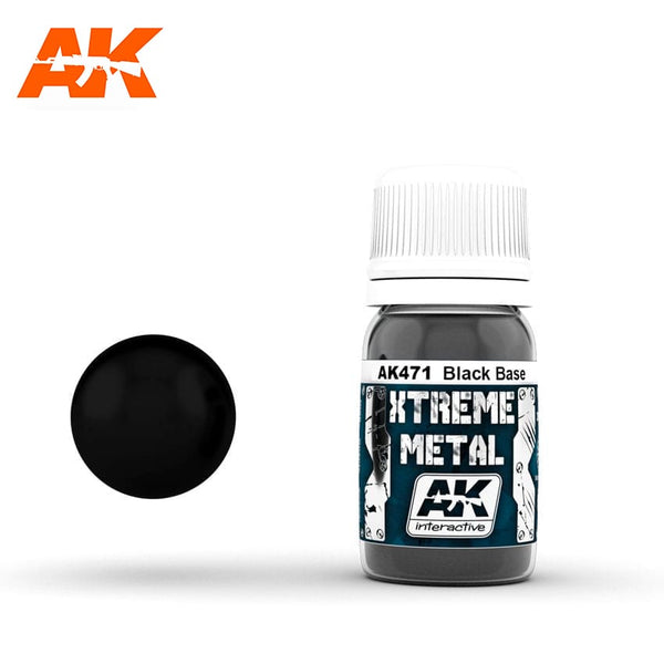 AK Interactive Xtreme Metal Black Base 35ml
