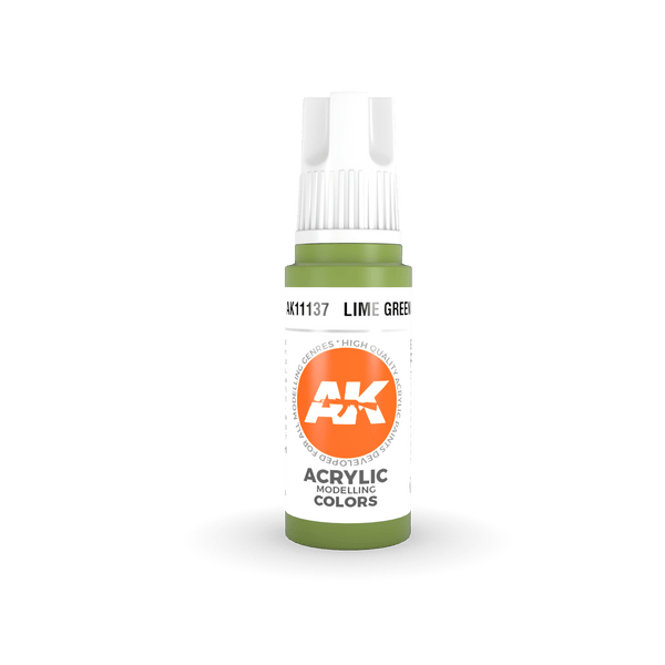 AK Interactive 3rd Gen Acrylics 17ml - Lime Green