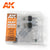 AK Interactive Empty Paint Doser Dropper Bottles 4x60 ml