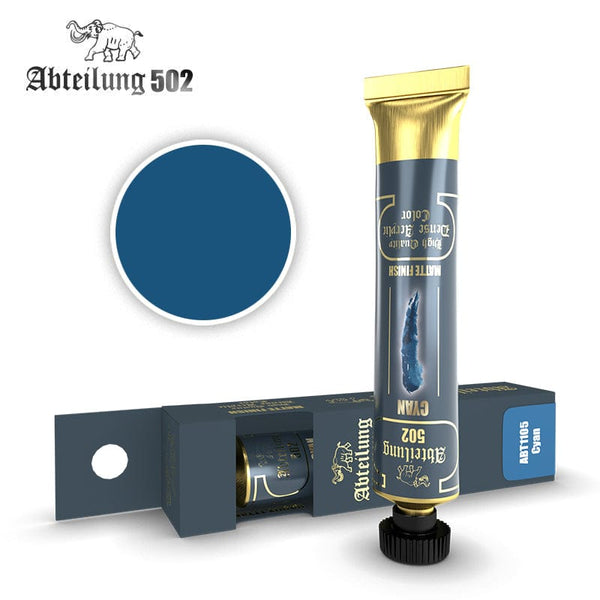 Abteilung 502 High Quality Dense Acrylics -  Cyan
