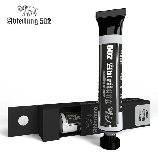 Abteilung 502 High Quality Oil paint - Metallic Silver