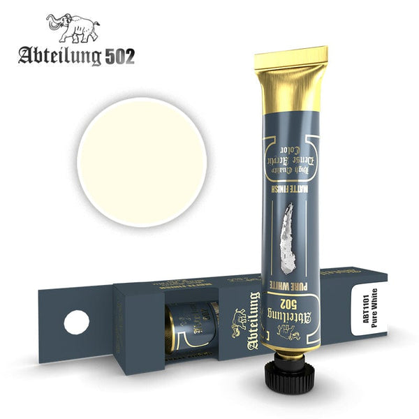 Abteilung 502 High Quality Dense Acrylics -  Pure White
