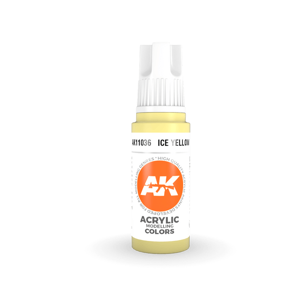 AK Interactive 3rd Gen Acrylics 17ml - Ice Yellow