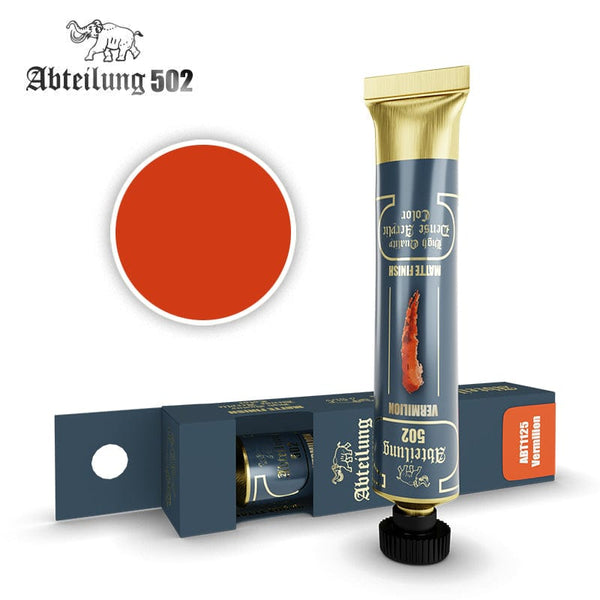 Abteilung 502 High Quality Dense Acrylics -  Vermilion