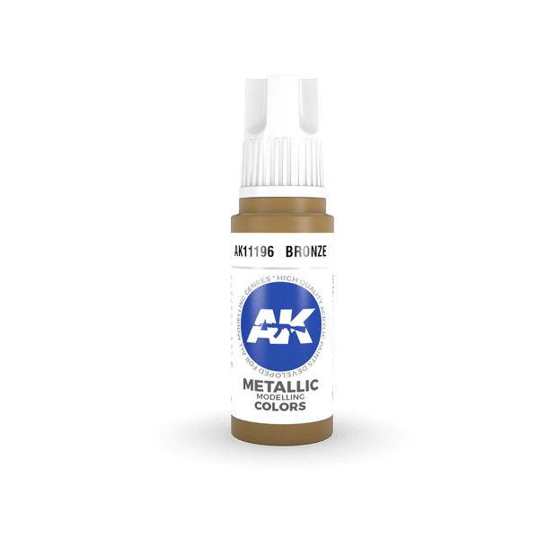 AK Interactive 3rd Gen Acrylics 17ml - Bronze
