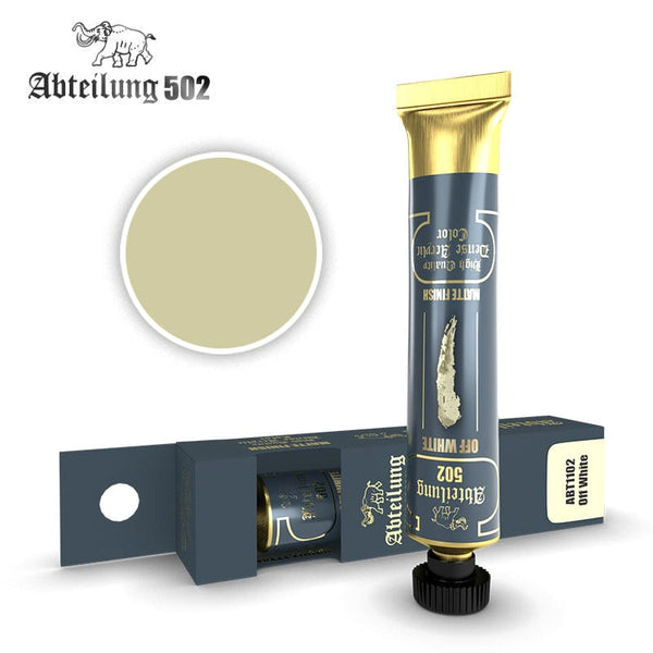 Abteilung 502 High Quality Dense Acrylics -  Off White