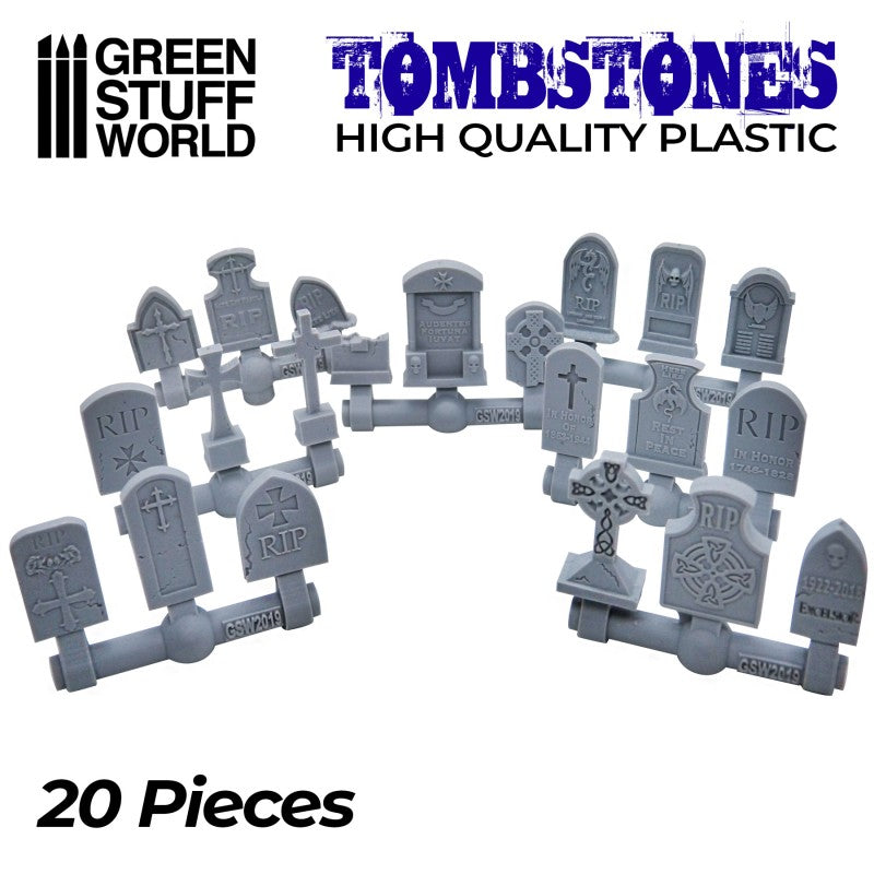 GSW Resin Tombstones / Gravestones x20