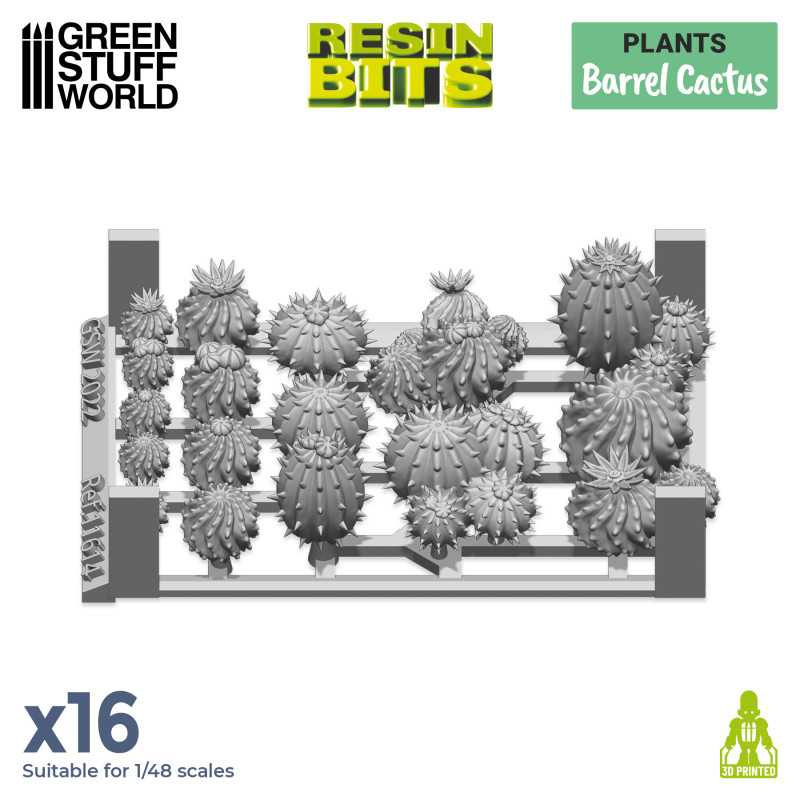 GSW Resin Basing Set - Barrel Cactus