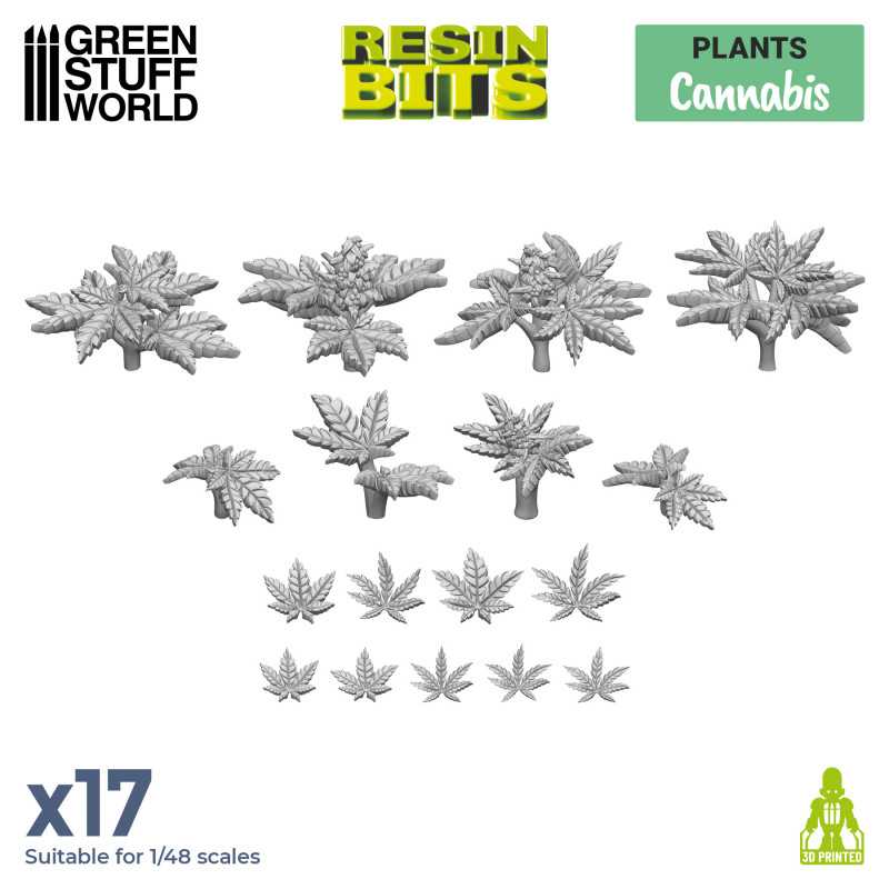 GSW Resin Basing Set - Cannabis