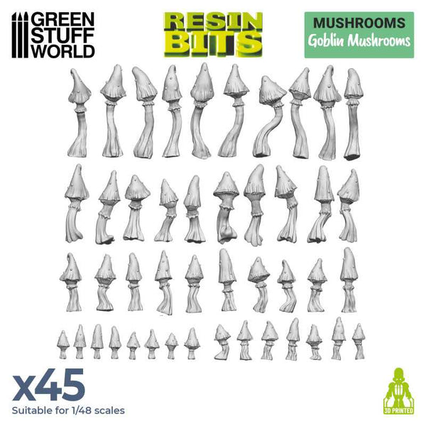 GSW Resin Basing Set - Goblin Mushrooms