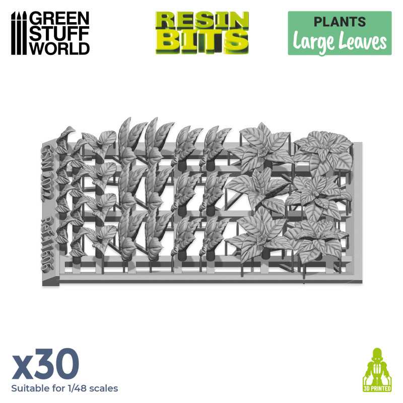 GSW Resin Basing Set - Large Leaves