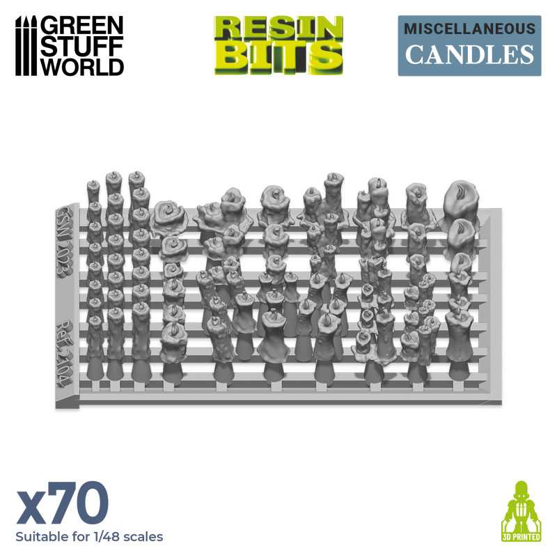 GSW Resin Basing Set - Candles x70