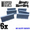 GSW Resin Basing Set - Jersey Barriers x6