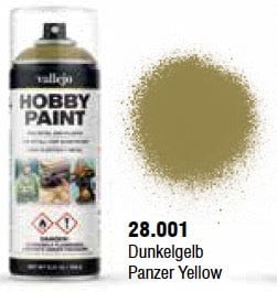 Vallejo Aerosol Panzer Yellow Primer