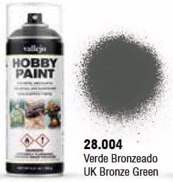 Vallejo Aerosol UK Bronze Green Primer