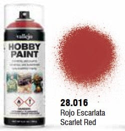 Vallejo Aerosol Scarlet Red Primer
