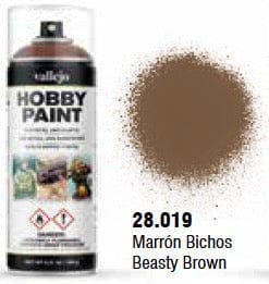 Vallejo Aerosol Beasty Brown Primer