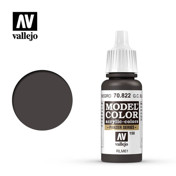 Vallejo Model Color Camo. Black Brown 17ml - (145) prev. German Camouflage Black Brown