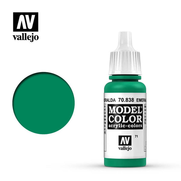 Vallejo Model Color Emerald 17ml - (075)