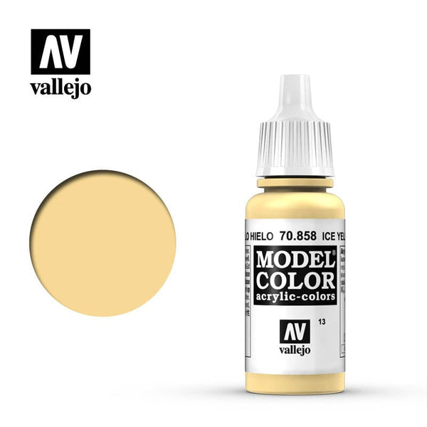 Vallejo Model Color Ice Yellow 17ml - (023)