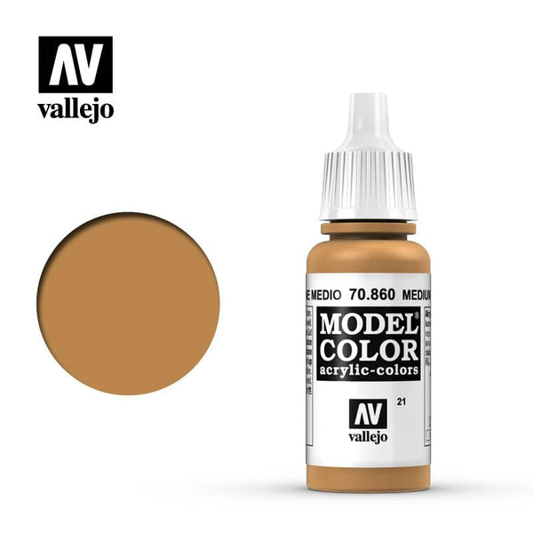 Vallejo Model Color Medium Flesh 17ml - (019)