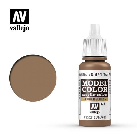 Vallejo Model Color Tan Earth 17ml - (141)