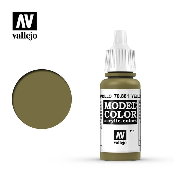 Vallejo Model Color Yellow Green 17ml - (121)