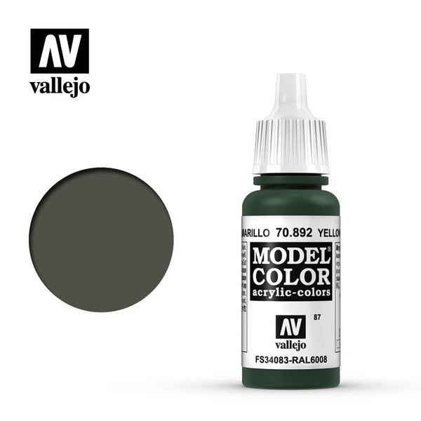 Vallejo Model Color Yellow Olive 17ml - (101)