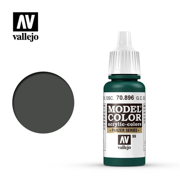 Vallejo Model Color Extra Dark Green 17ml - (102) prev. German Camo. Extra Dark
