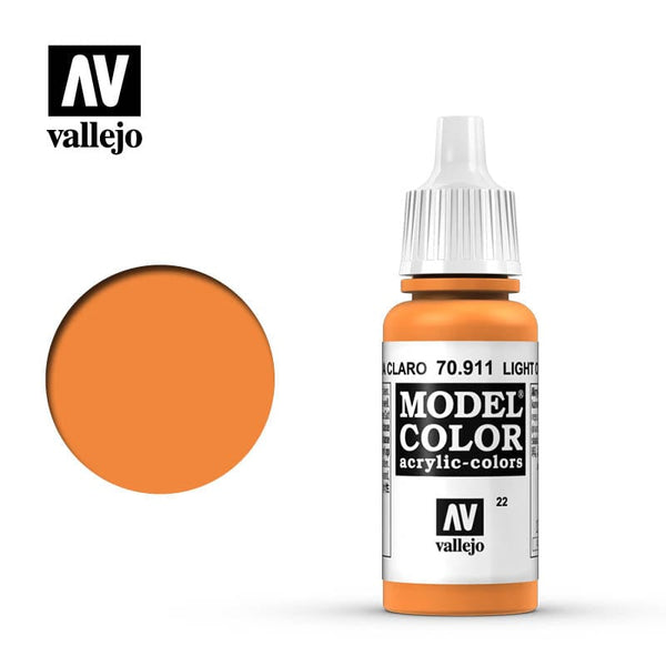 Vallejo Model Color Light Orange 17ml - (029)