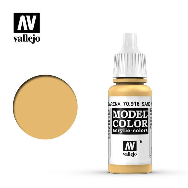 Vallejo Model Color Sand Yellow 17ml - (146)