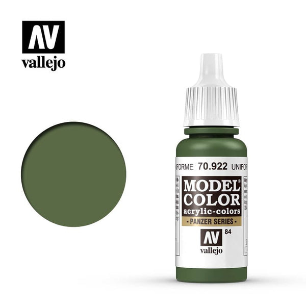 Vallejo Model Color Uniform Green 17ml - (093)