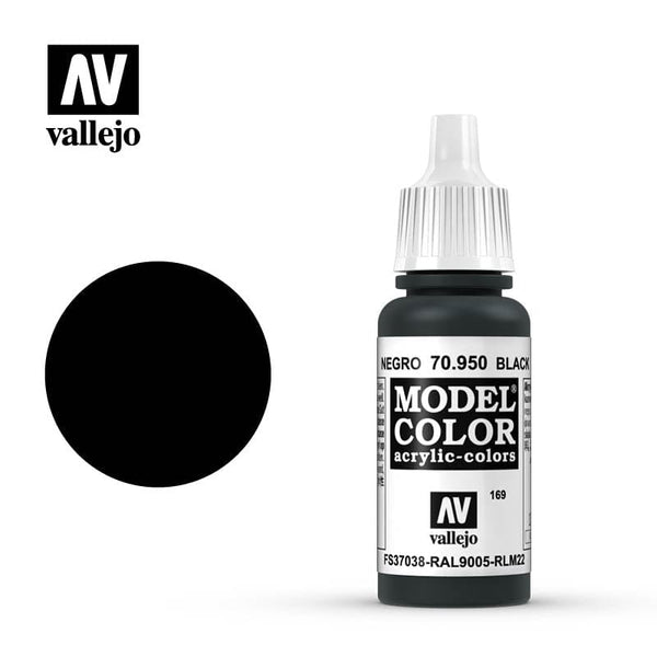 Vallejo Model Color Black 17ml - (191)