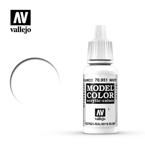 Vallejo Model Color White 17ml - (001)
